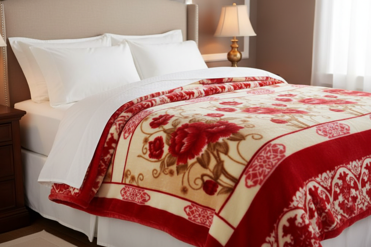 Blanket on Bed