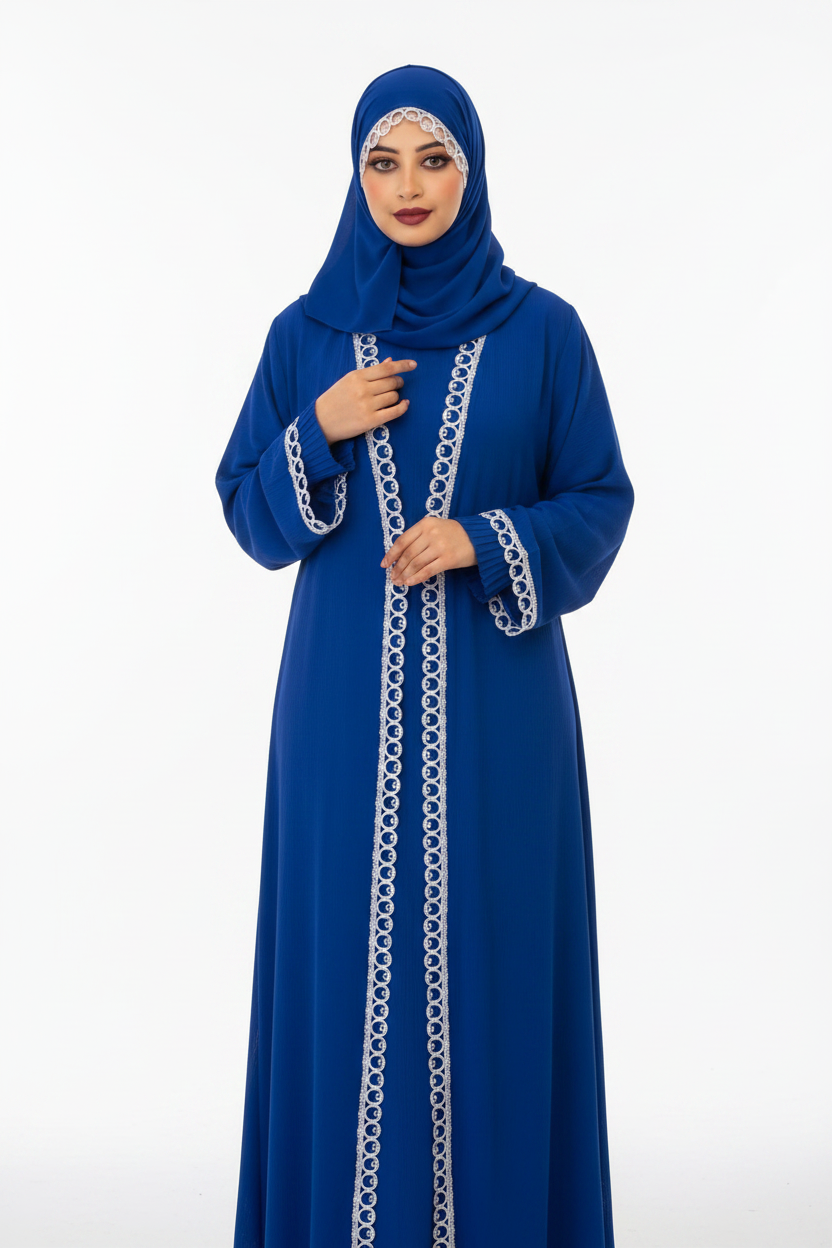 Blue Abaya