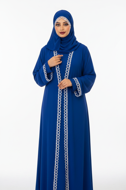 Blue Abaya