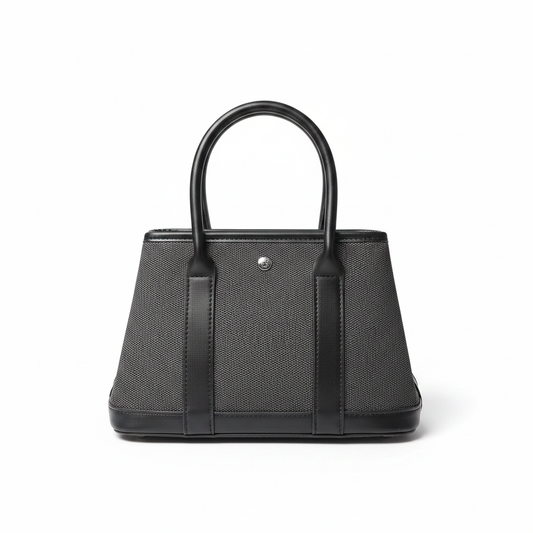 Grey Canvas Tote - Clean Background