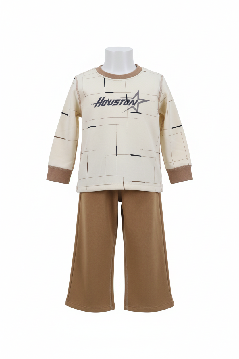 Houston Baby Outfit - Clean Background