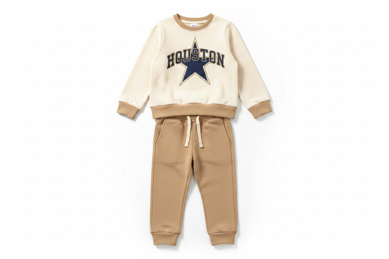 Houston Star Kids Tracksuit Set