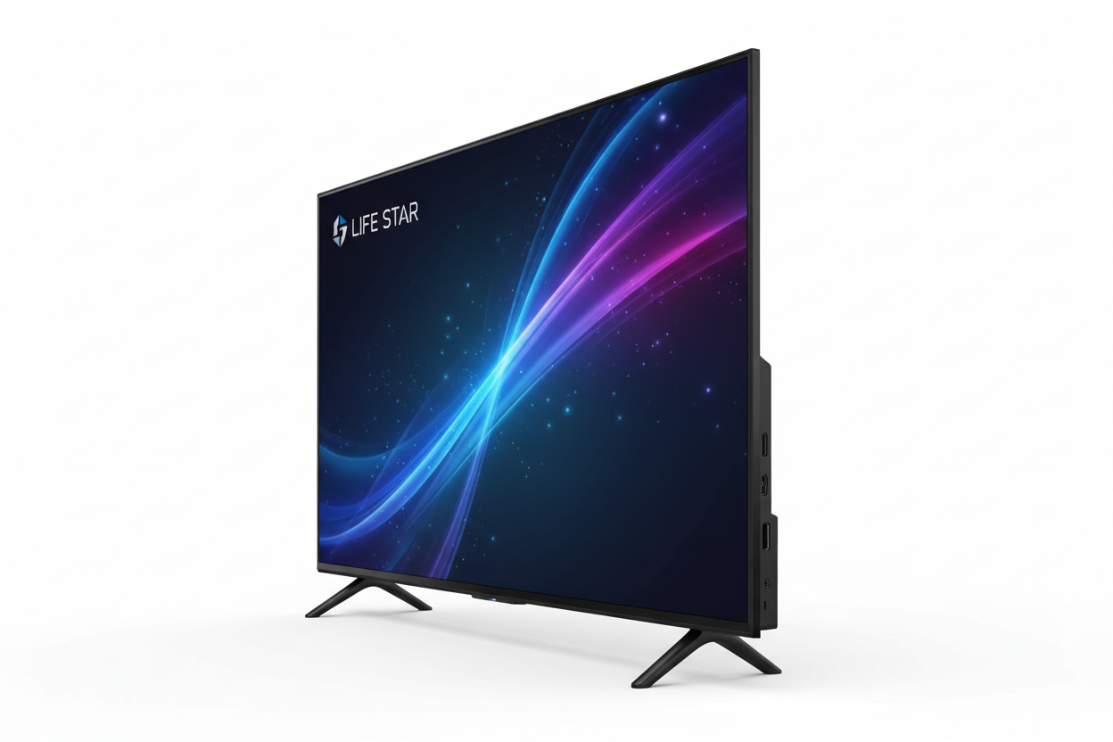 Life Star 43" TV – Side Angle