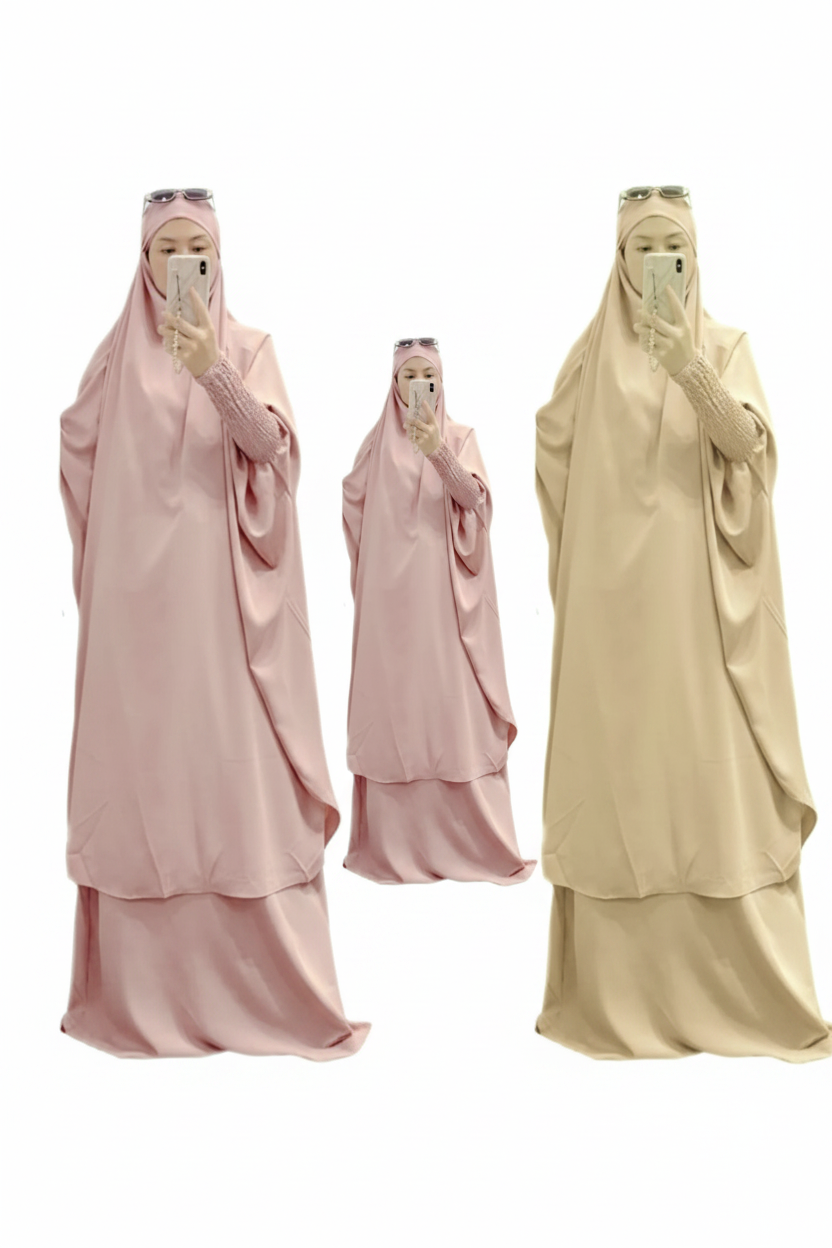 Prayer Dress - White Background