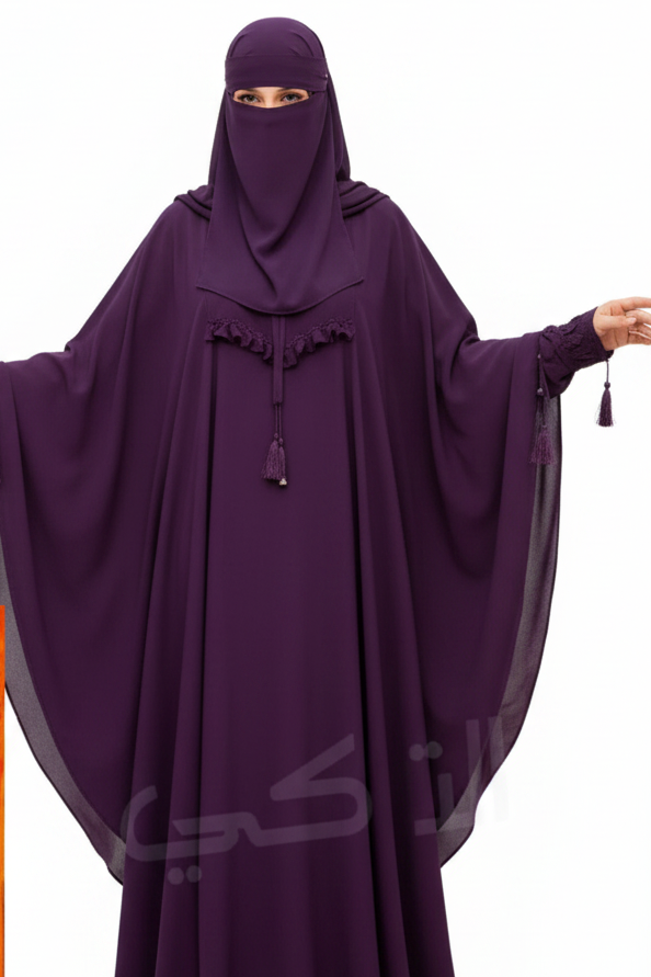 Purple Egyptian Jilbab
