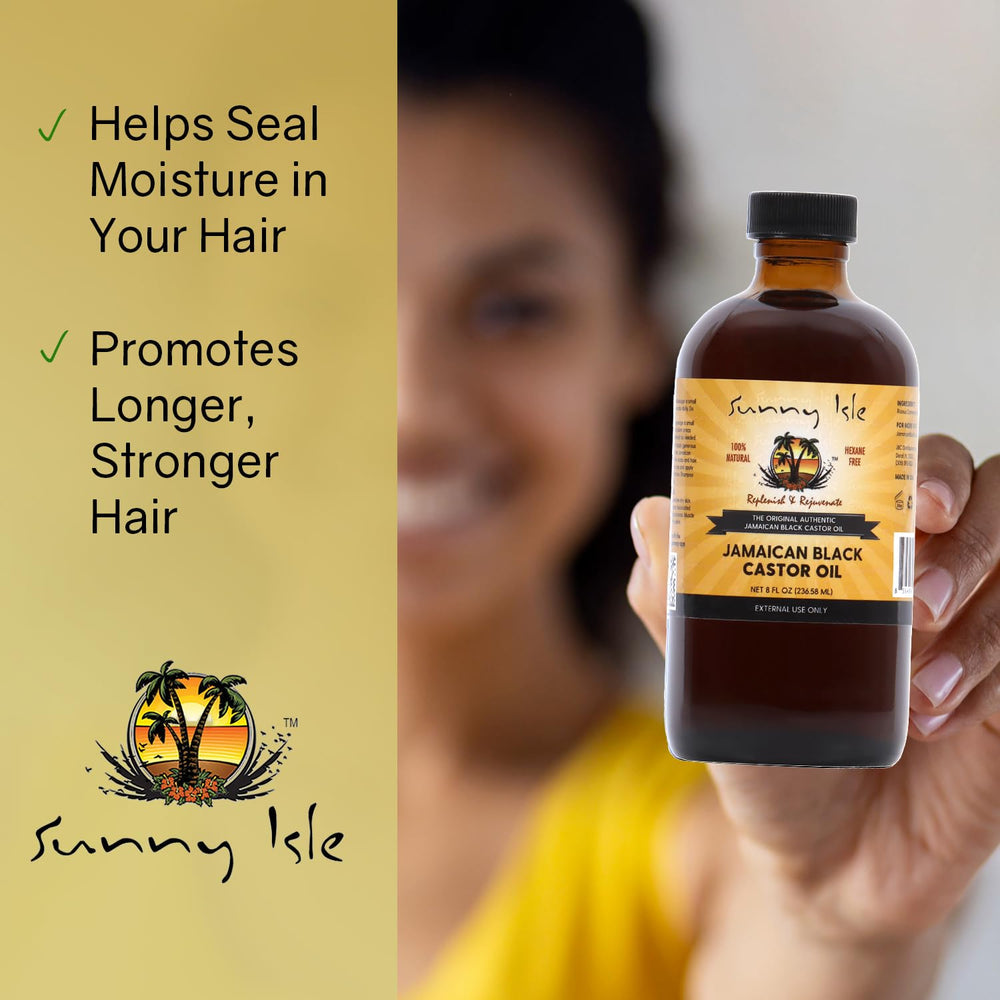 ስተር የፀጉር ማሳደግያ ቅባት - Jamaican Black Castor Oil |