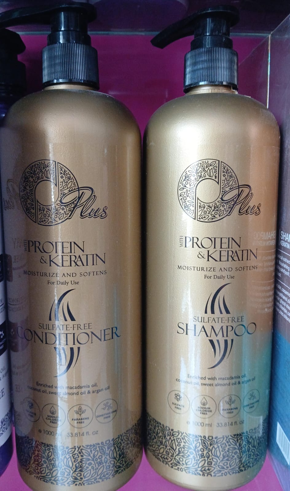 ሻምፓ እና ከንዲሽነር - Shampoo & Conditioner