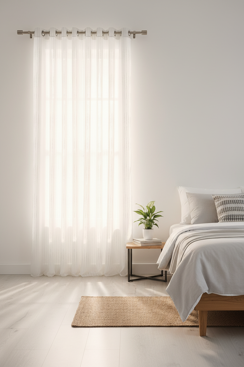 Sheer Eyelet Curtain