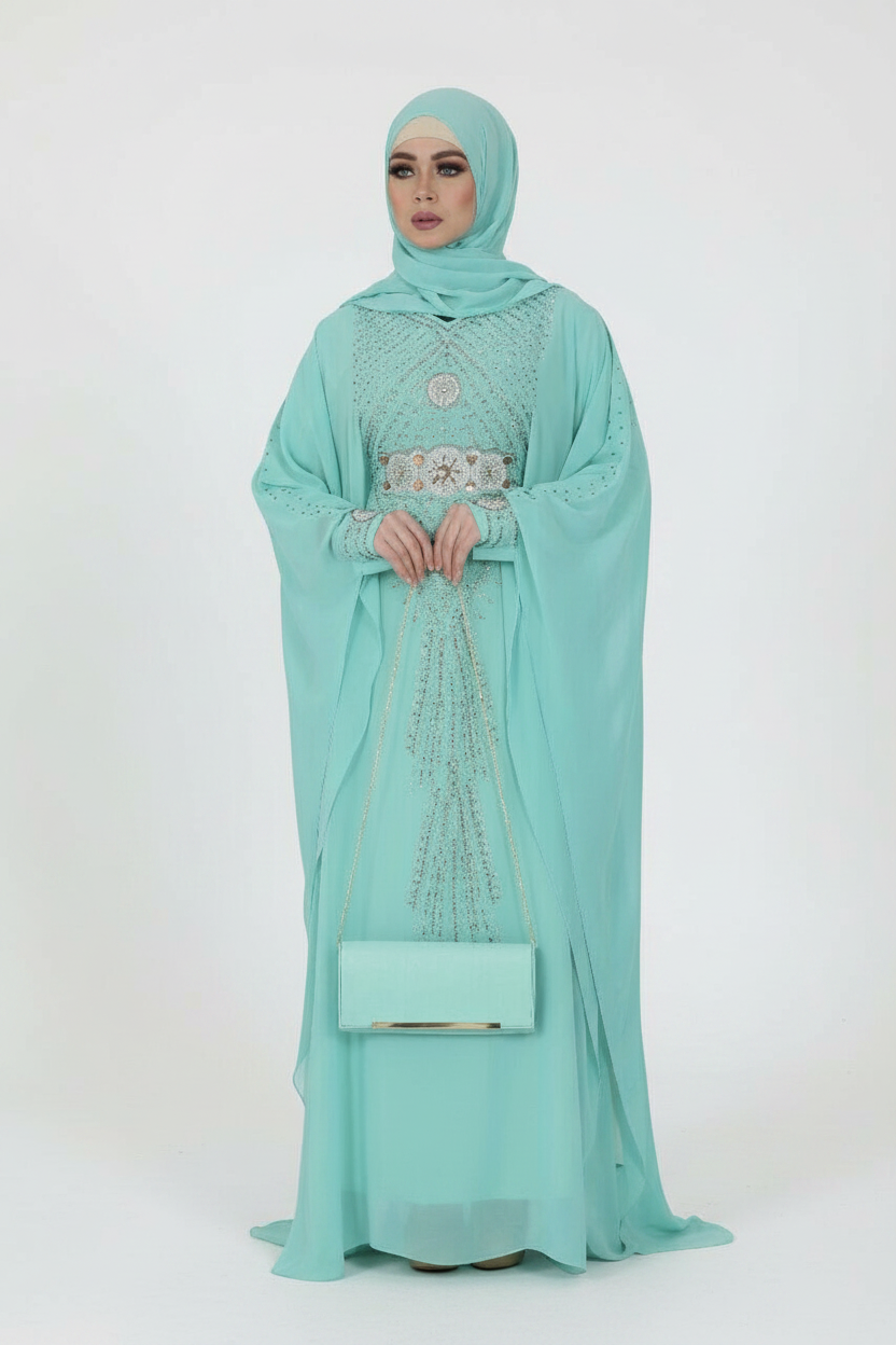 Turquoise Kaftan